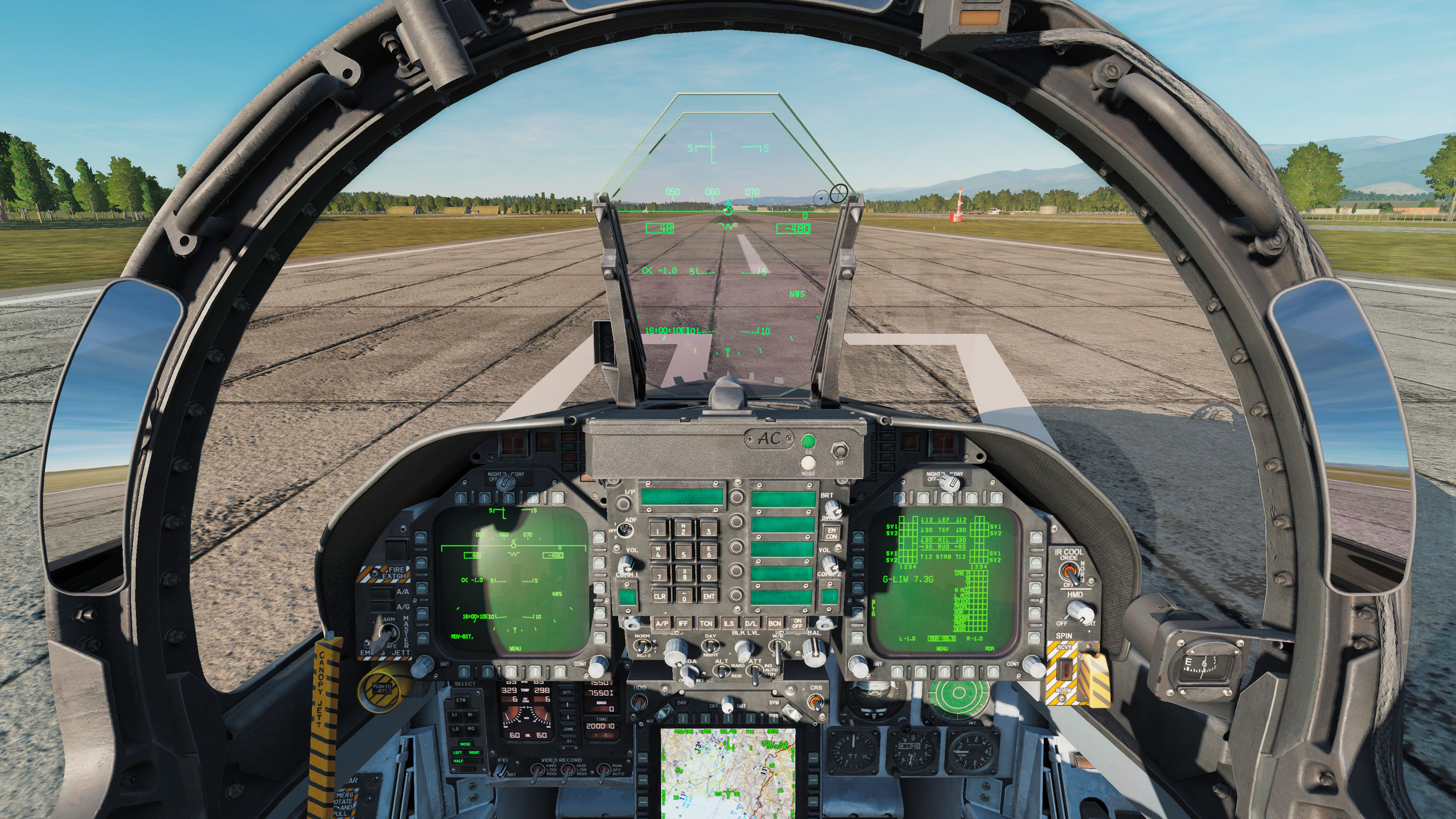 FA-18C cockpit build